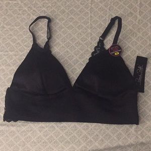 Lace back bralette